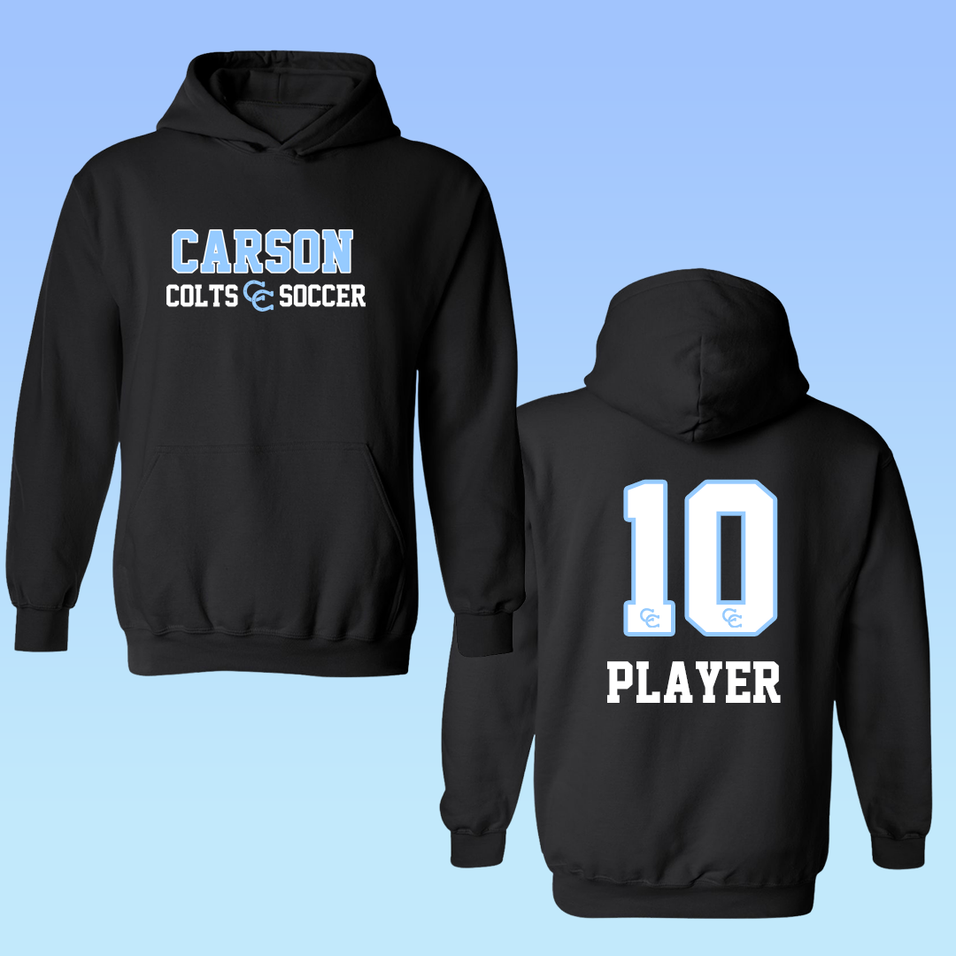 Carson Soccer Hoodie (Black)